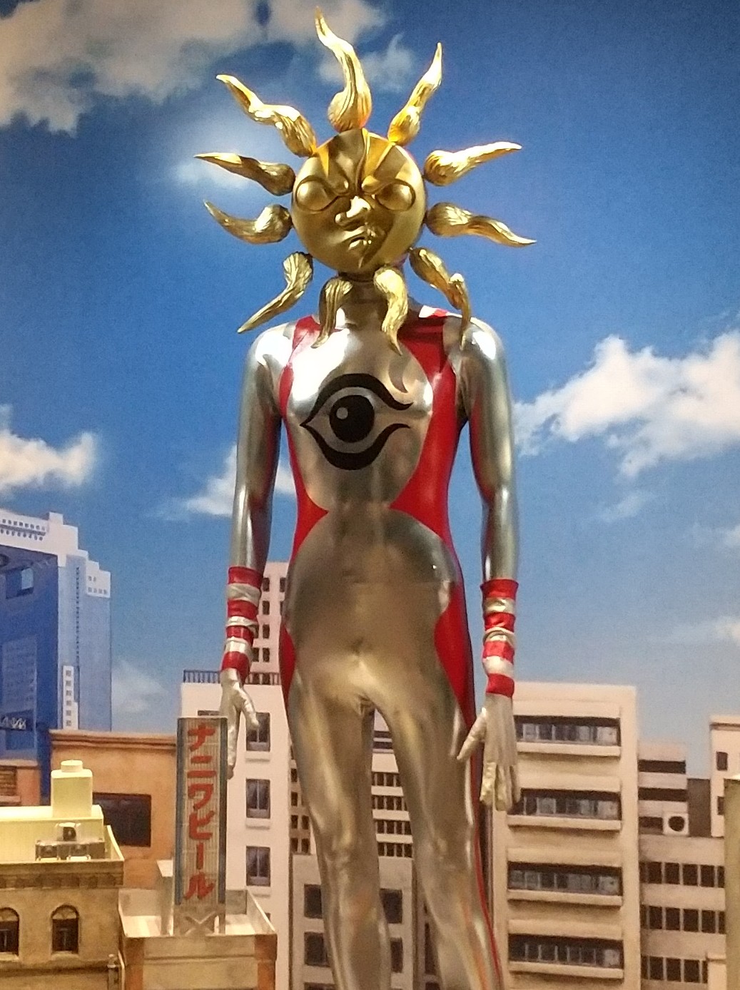 岡本太郎✨太陽の塔【現在の顔】陶器製オブジェ はさまっ